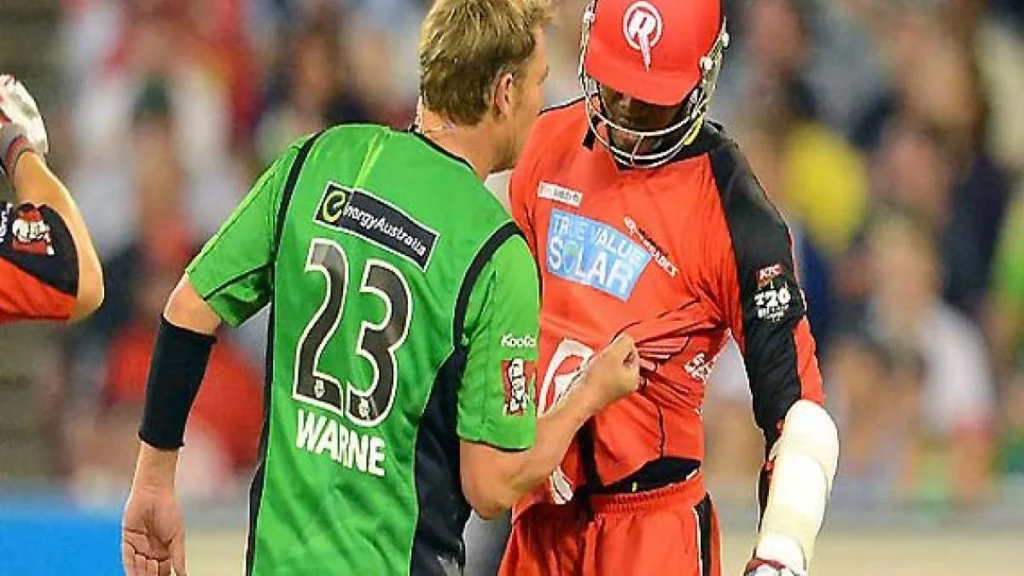 Shane Warne vs. Marlon Samuels (2013)