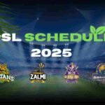 PSL Schedule 2025